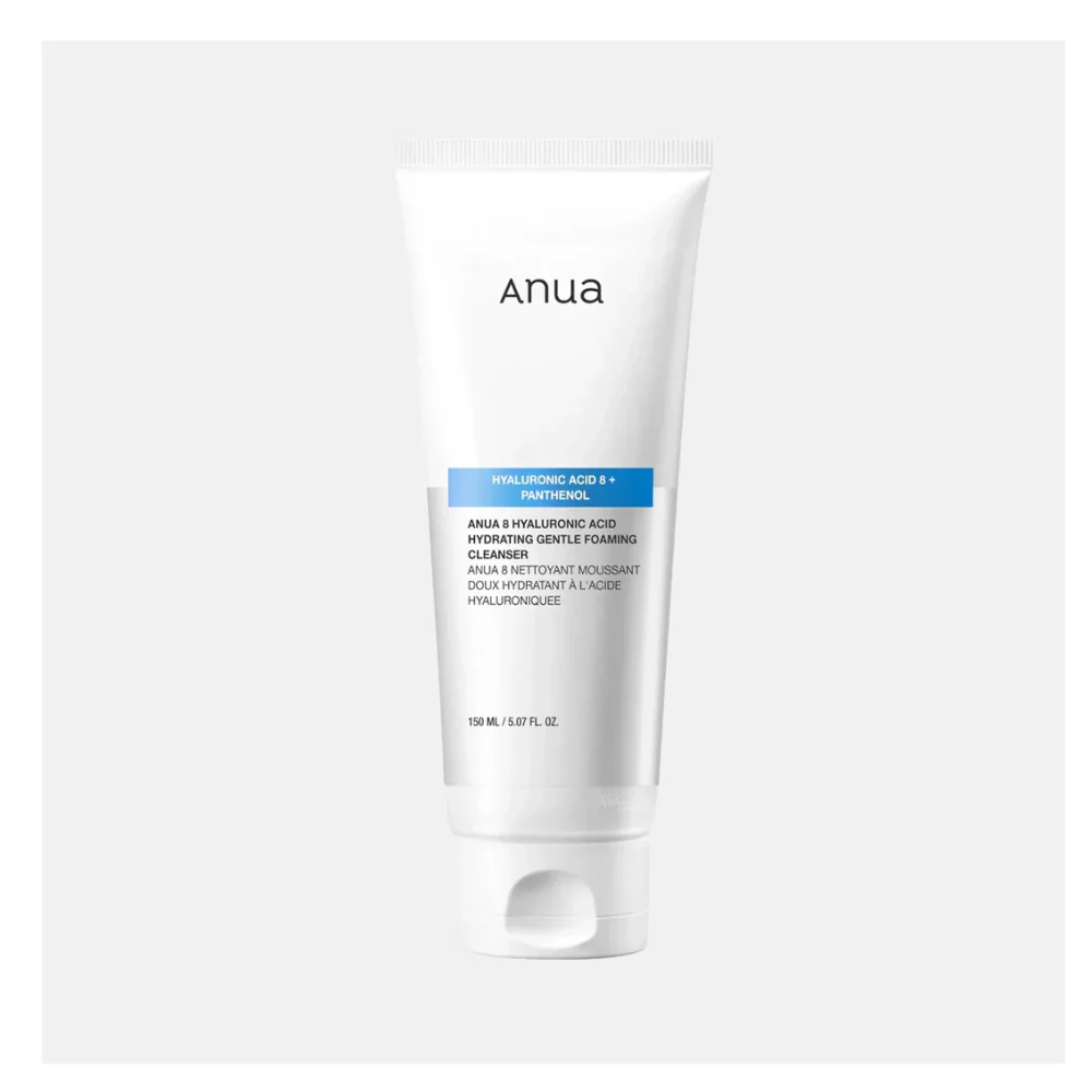 Anua 8 Hyaluronic Acid Hydrating Gentle Foaming Cleanser, 150ml