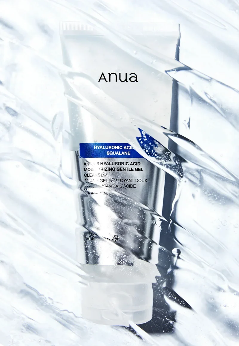 Anua 8 Hyaluronic Acid Moisturizing Gentle Gel Cleanser, 150ml - Image 2