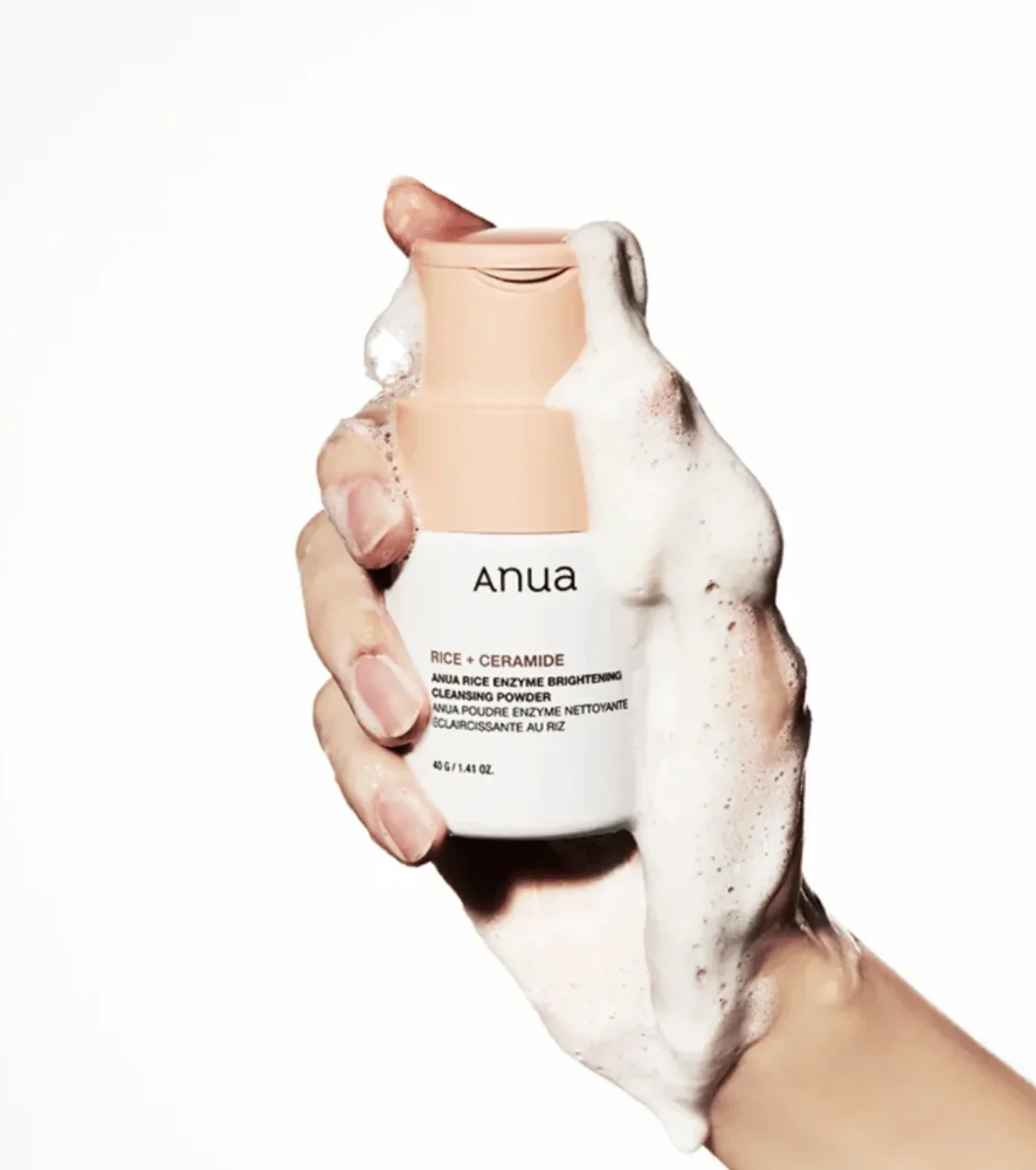 Anua Rice Enzyme Brightening Cleansing Powder, 40g - Image 2
