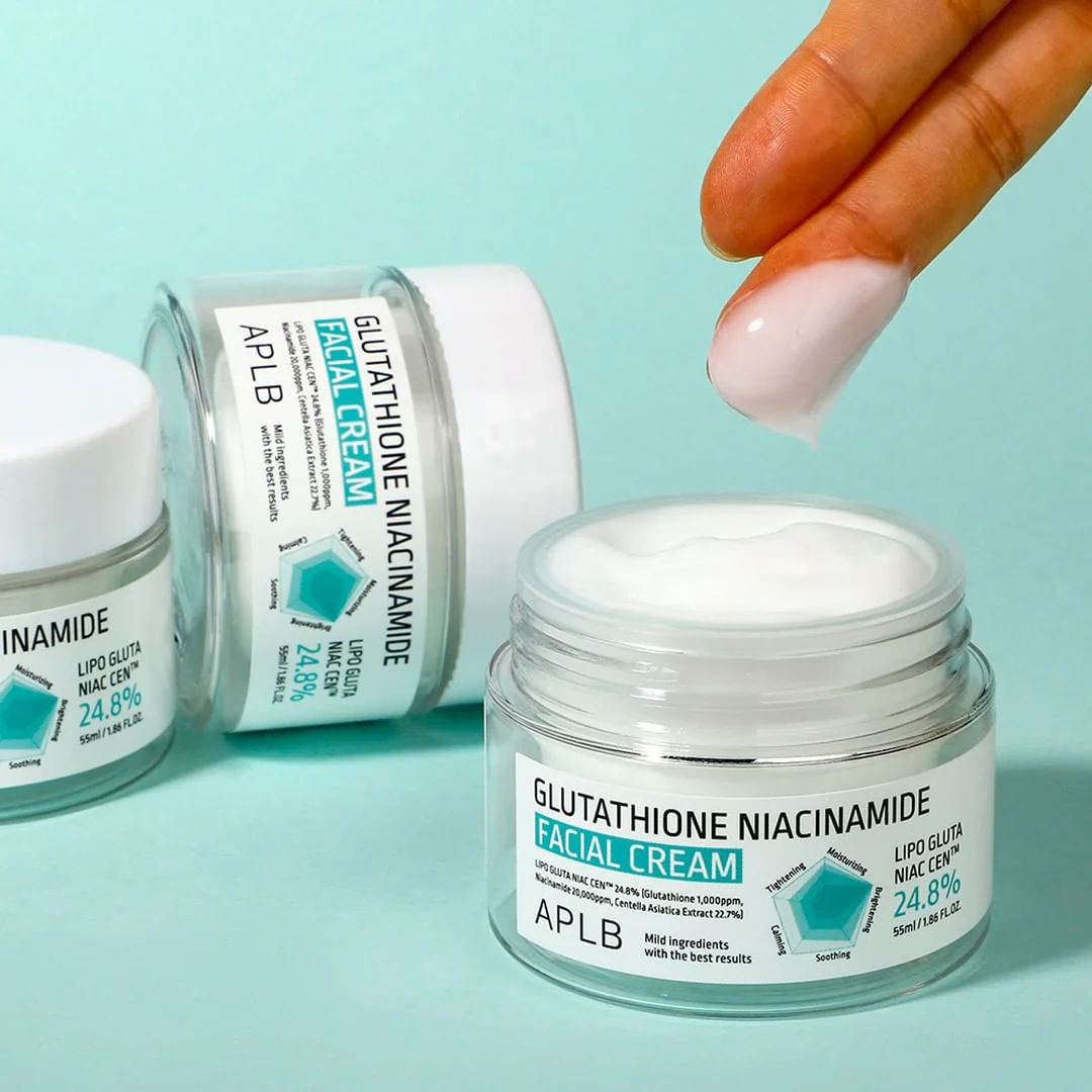APLB Glutathione Niacinamide Facial Cream, 55ml - Image 3