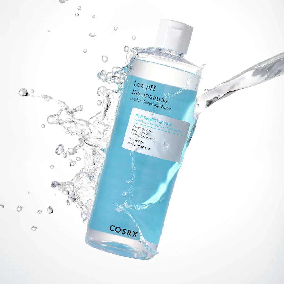 COSRX Low PH Niacinamide Micellar Cleansing Water, 400ml - Image 3
