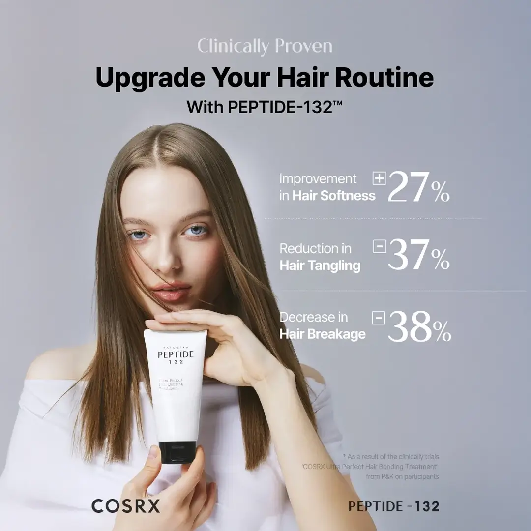 COSRX Peptide-132 Ultra Perfect Hair Bonding Treatment, 120ml - Image 3