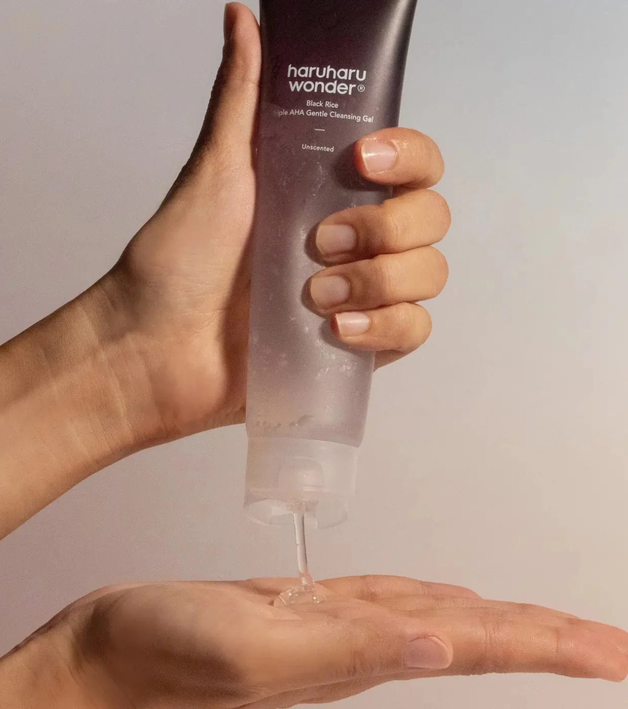 haruharu wonder Black Rice Triple AHA Gentle Cleansing Gel, 100ml - Image 3