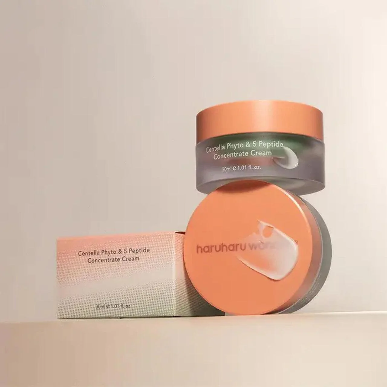 haruharu wonder Centella Phyto & 5 Peptide Concentrate Cream, 30ml - Image 3
