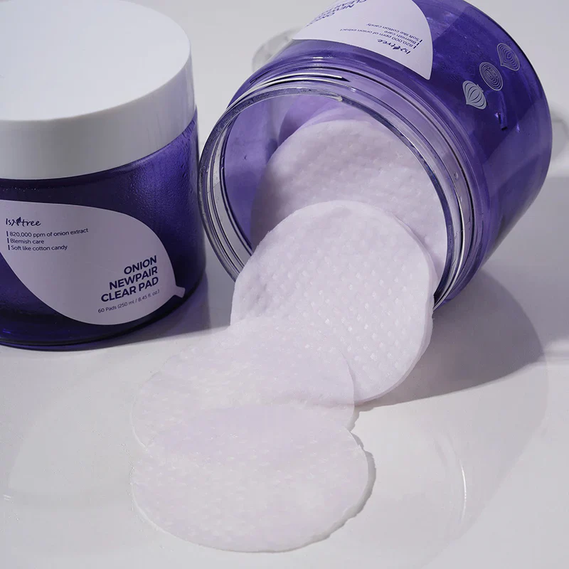 ISNTREE Onion Newpair Clear Pad, 250 ml, 60 pads - Image 3