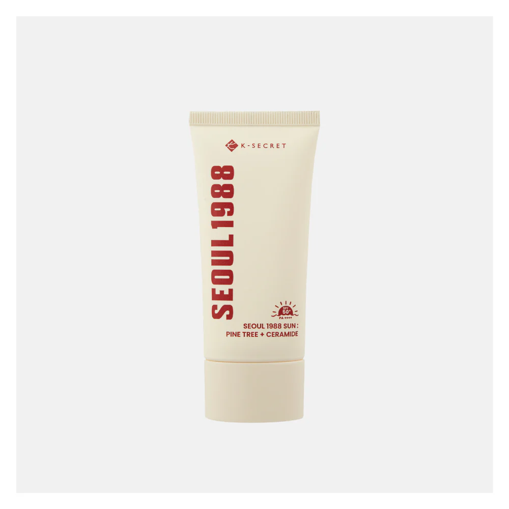 K-SECRET SEOUL 1988 Sun: Pine Tree + Ceramide 50+ PA++++, 50ml