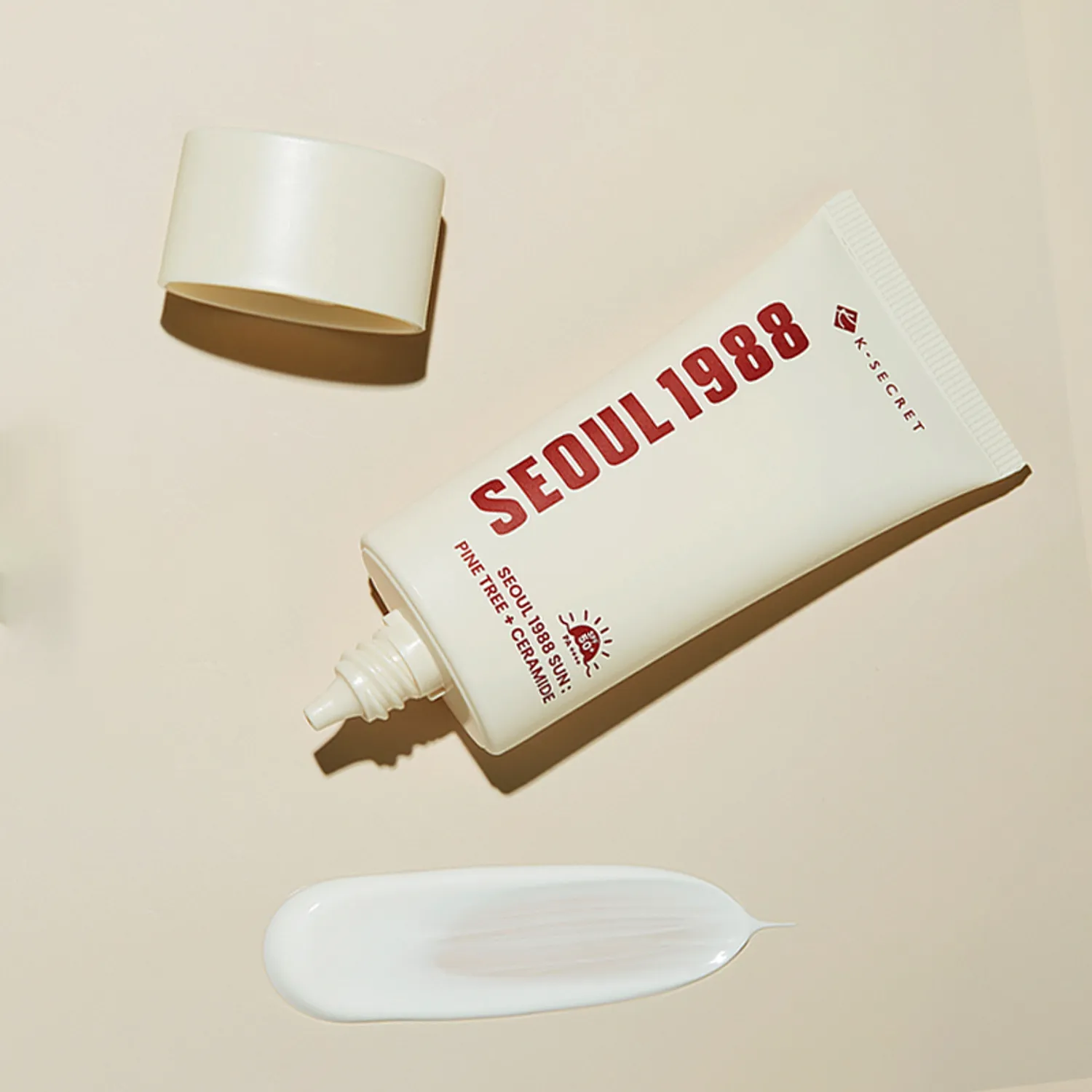 K-SECRET SEOUL 1988 Sun: Pine Tree + Ceramide 50+ PA++++, 50ml - Image 2