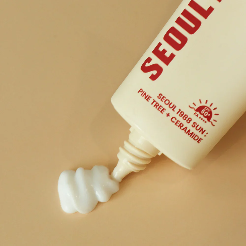 K-SECRET SEOUL 1988 Sun: Pine Tree + Ceramide 50+ PA++++, 50ml - Image 3