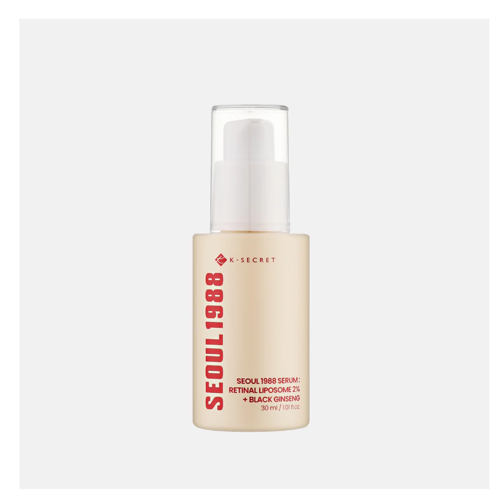KSECRET SEOUL 1988 Serum: Retinal Liposome 2% + Black Ginseng, 30ml