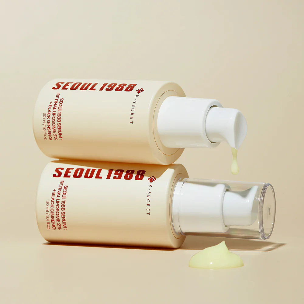 KSECRET SEOUL 1988 Serum: Retinal Liposome 2% + Black Ginseng, 30ml - Image 2