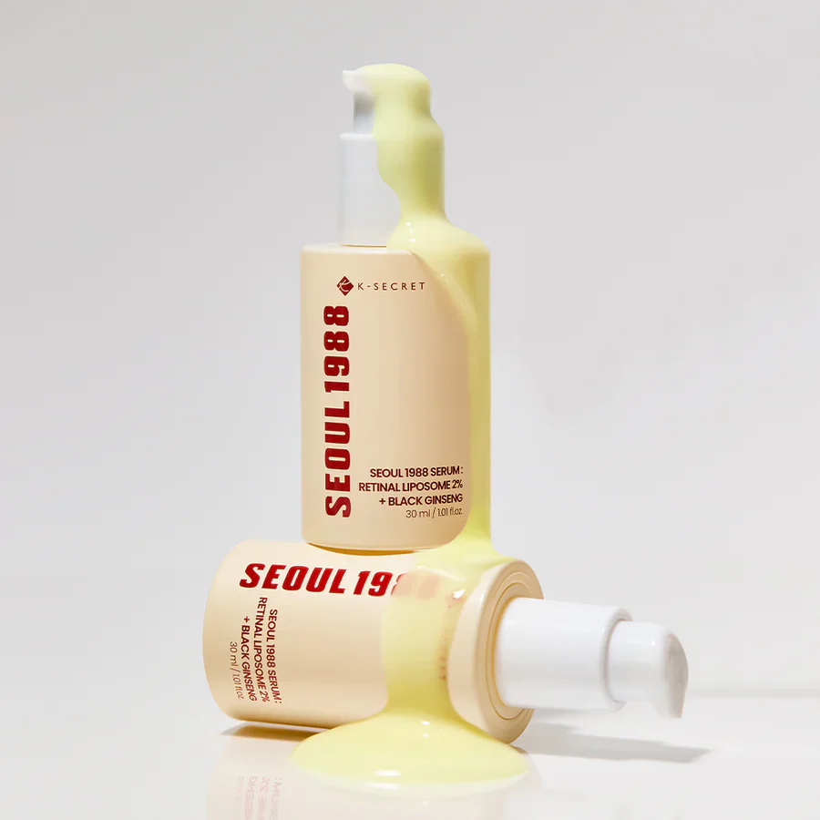 KSECRET SEOUL 1988 Serum: Retinal Liposome 2% + Black Ginseng, 30ml - Image 3