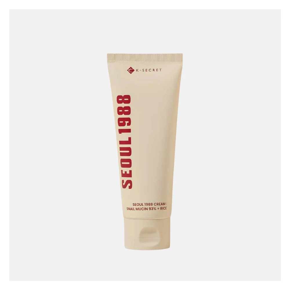 KSECRET SEOUL 1988 Cream: Snail Mucin 93% + Rice, 100ml