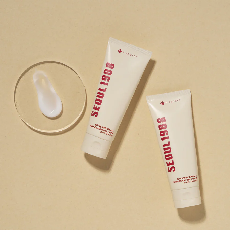 KSECRET SEOUL 1988 Cream: Snail Mucin 93% + Rice, 100ml - Image 3