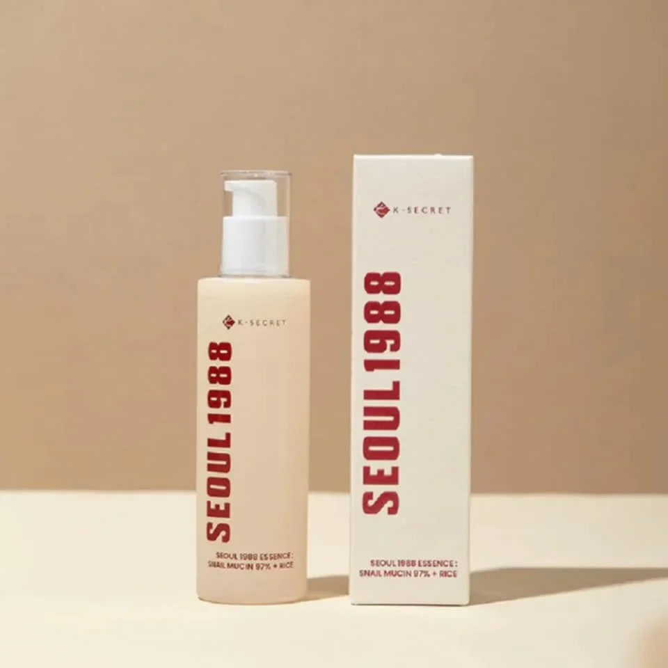 KSECRET SEOUL 1988 Essence: Snail Mucin 97% + Rice, 100ml - Image 2