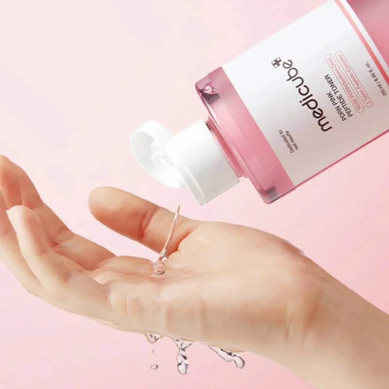 MEDICUBE PDRN Pink Cica Soothing Toner, 250ml - Image 2