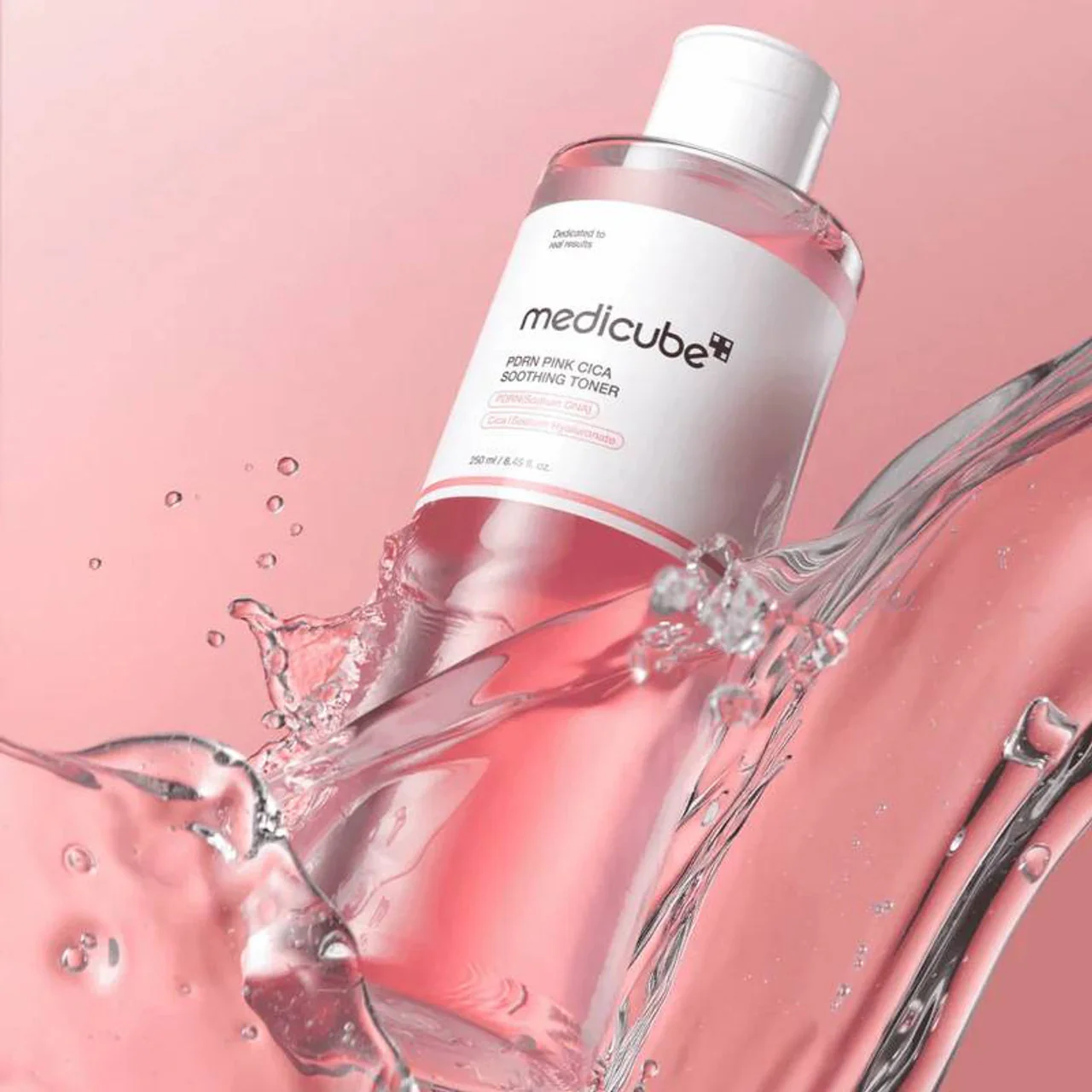 MEDICUBE PDRN Pink Cica Soothing Toner, 250ml - Image 3