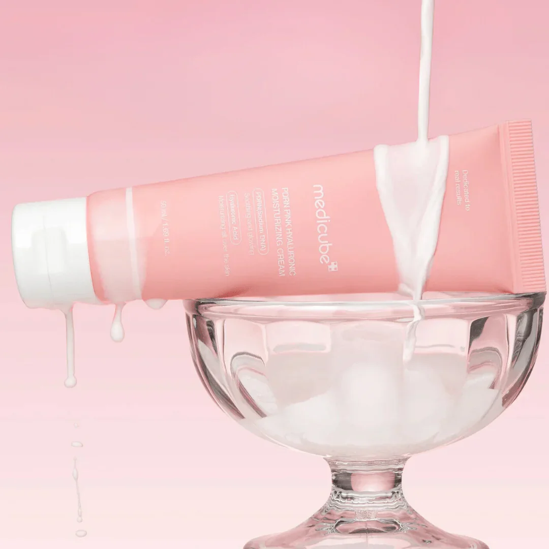 MEDICUBE PDRN Pink Hyaluronic Moisturizing Cream, 50ml - Image 3