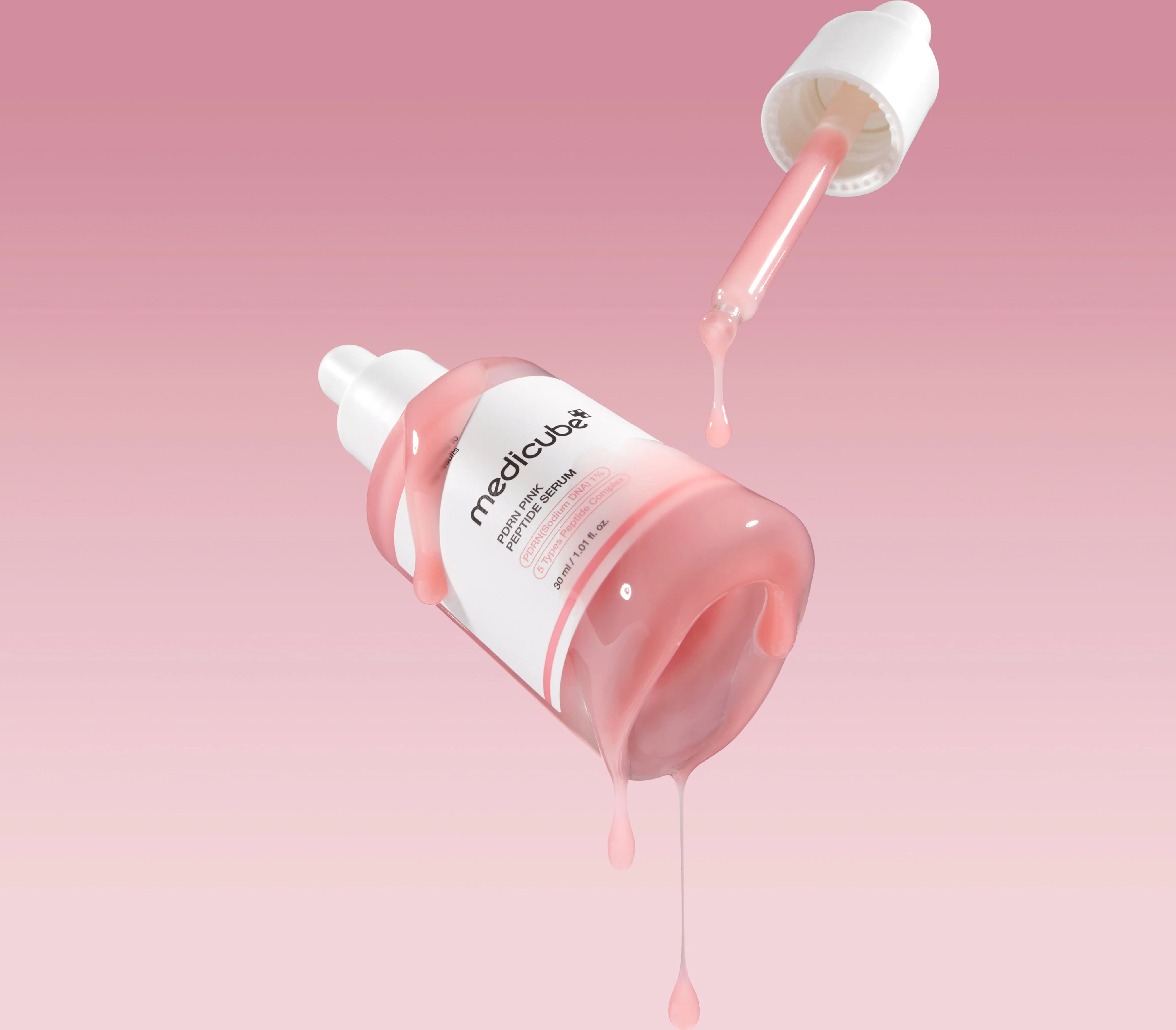 Medicube PDRN Pink Peptide Serum, 30ml - Image 3