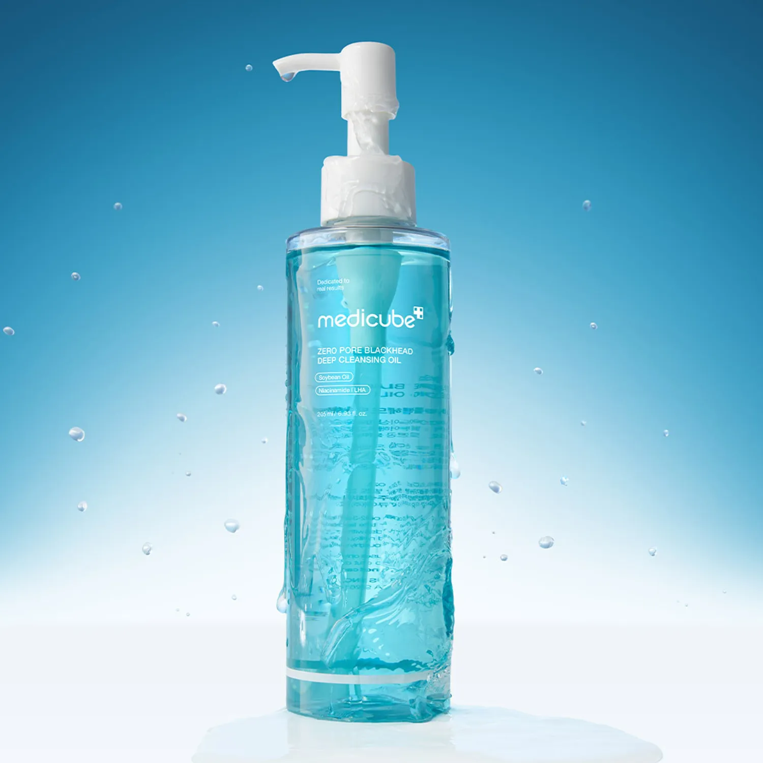 MEDICUBE Zero Pore Blackhead Deep Cleansing Oil, 205ml - Image 2