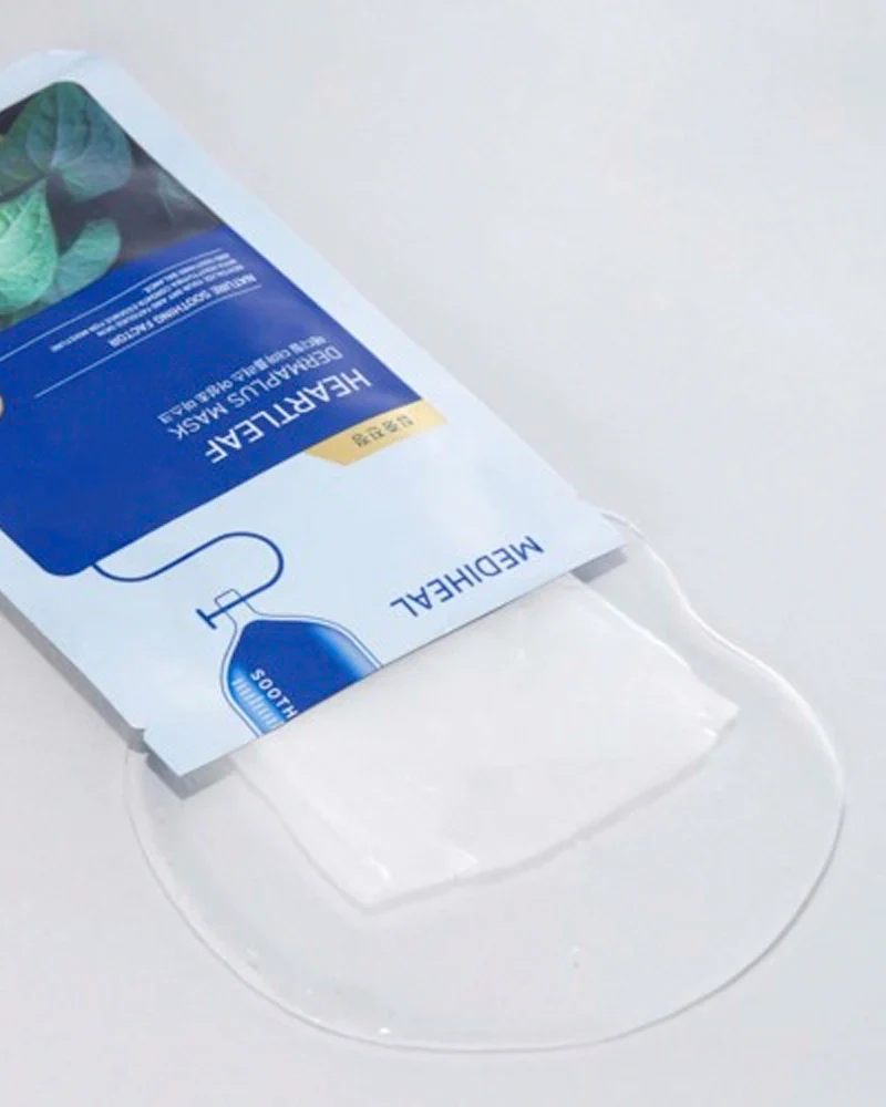 Mediheal Dermaplus Heartleaf Mask, 22ml - Image 2