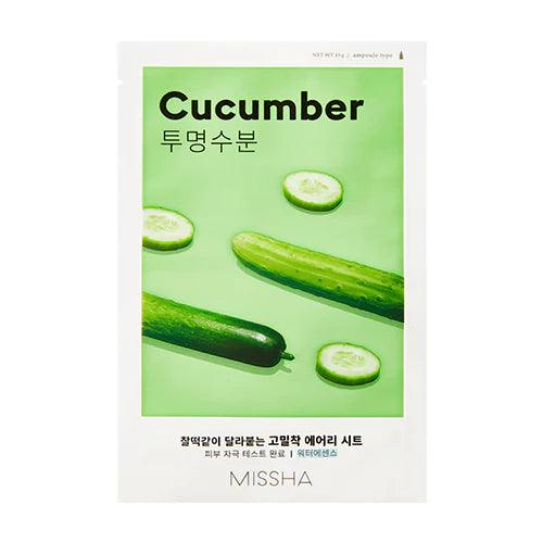 Missha Airy Fit Sheet Mask, Cetriolo