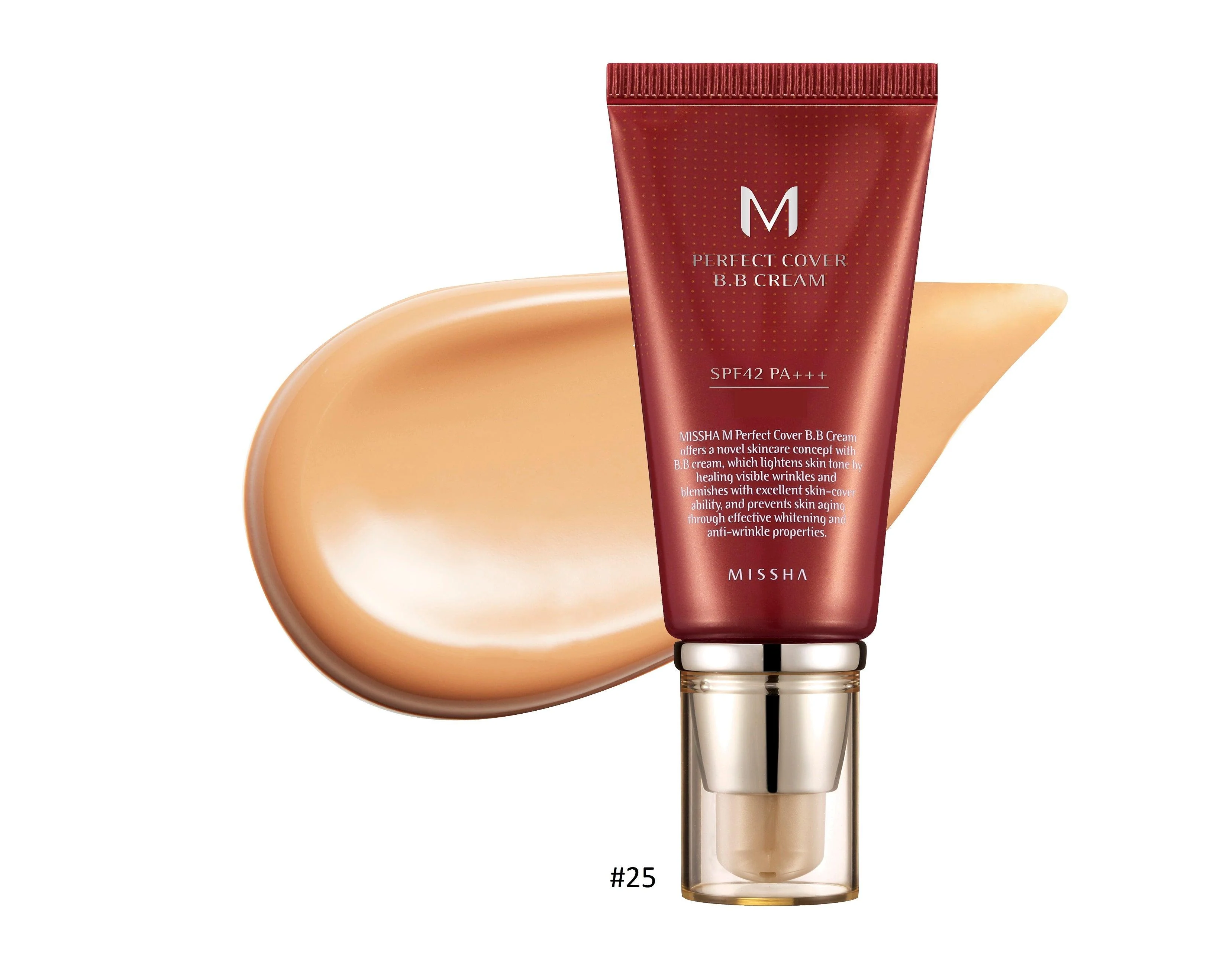 MISSHA Perfect Cover BB Cream SPF 42 PA+++, 50ml, 3 colori - Image 6