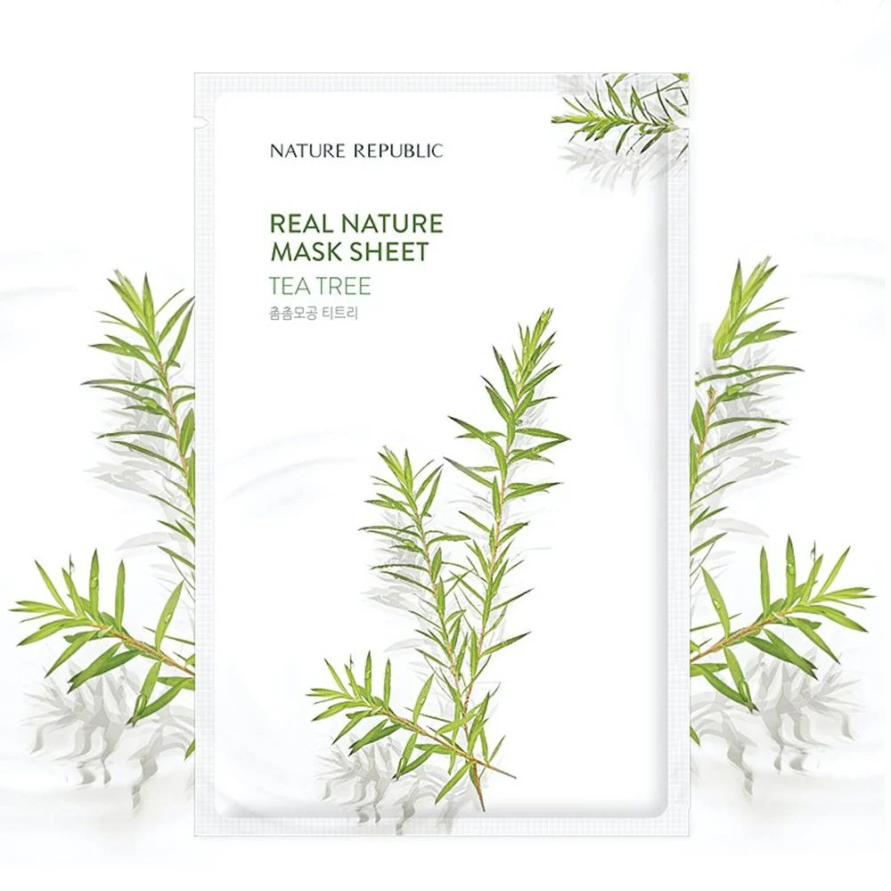 Nature Republic Real Nature Sheet Mask Tea Tea, 23ml - Image 2