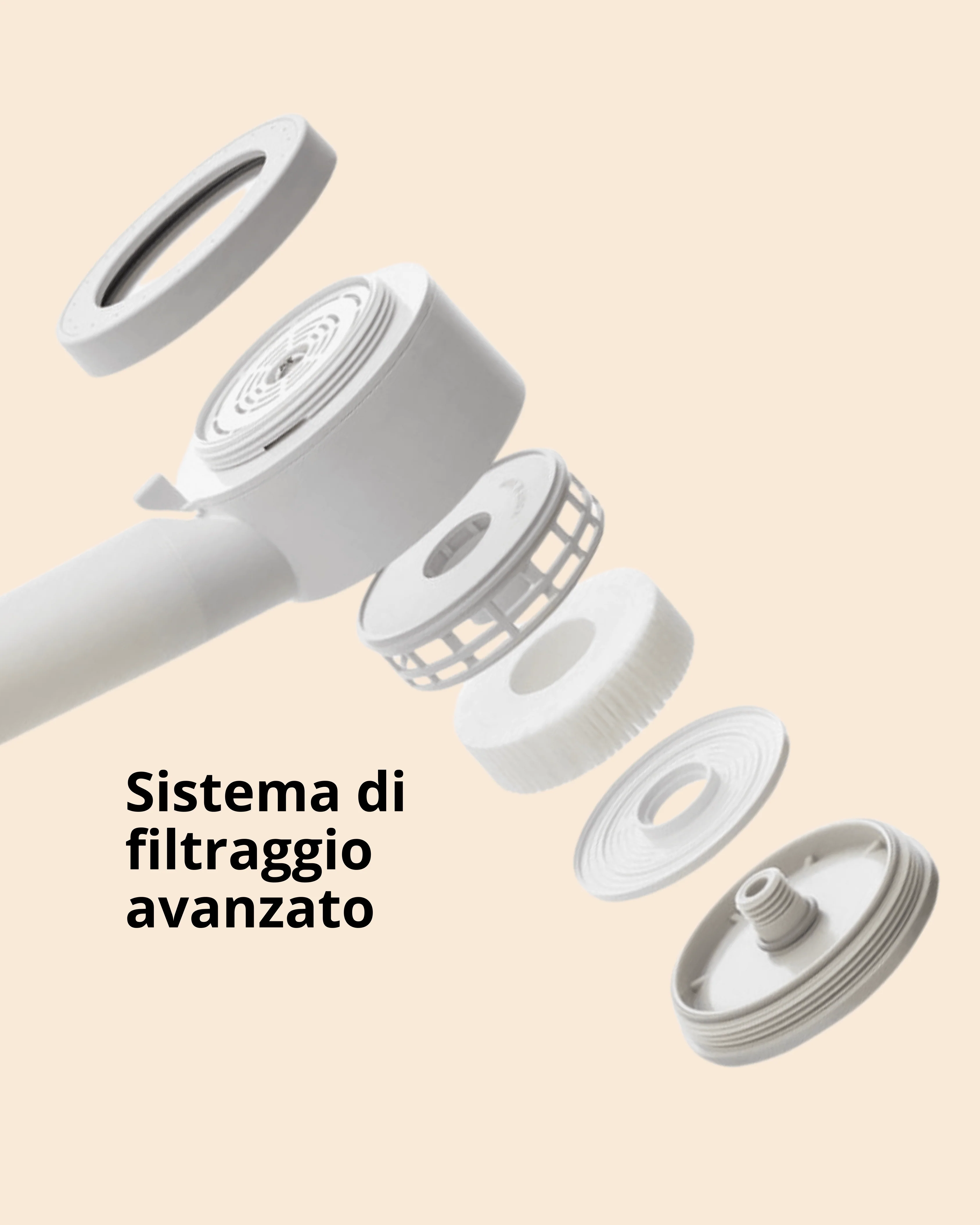 NOT4U Ampoule Shower Kit, Soffione + Vitamin Ampoule Shower Filter - Image 5