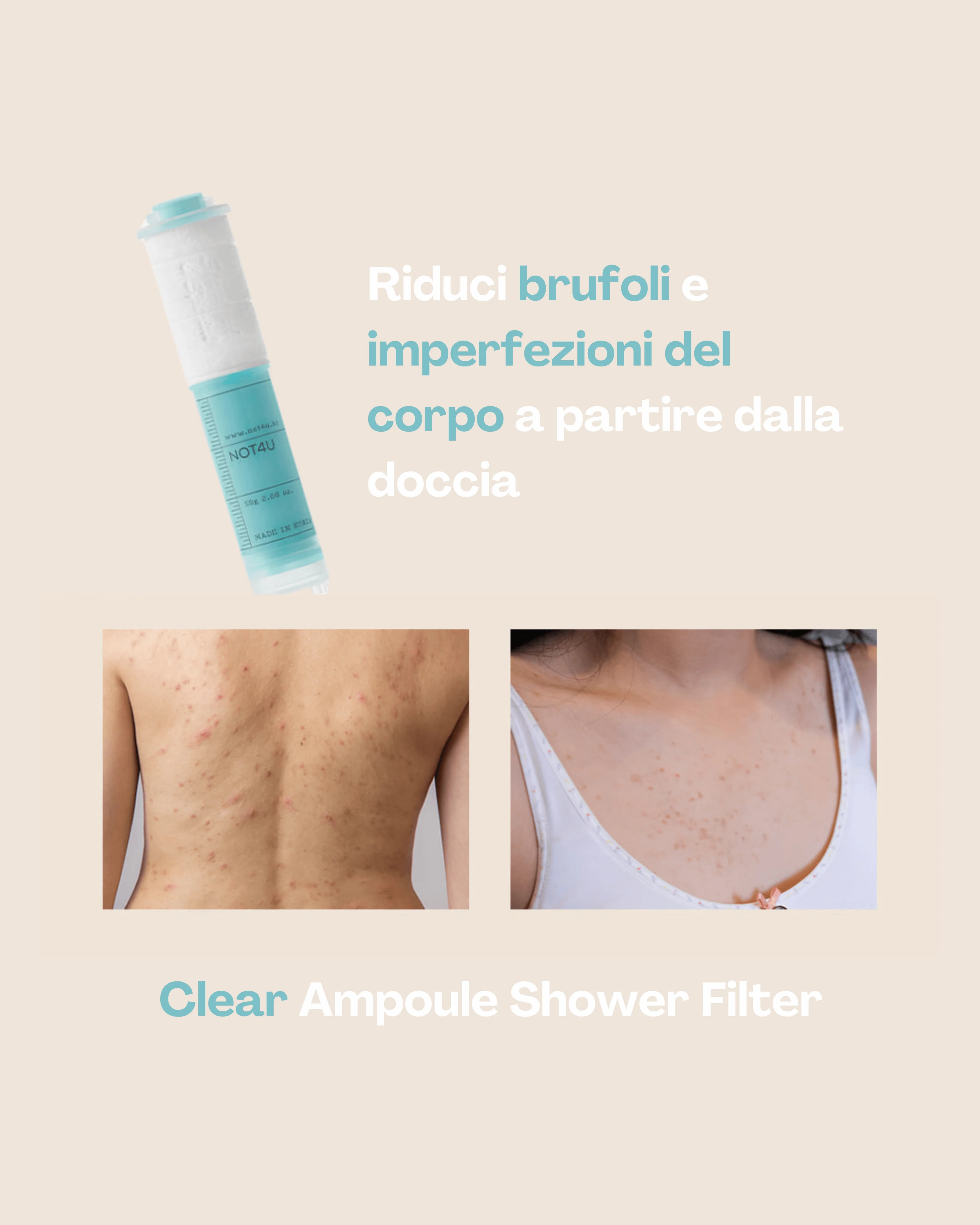 NOT4U Clear Ampoule Shower Filter - Image 3