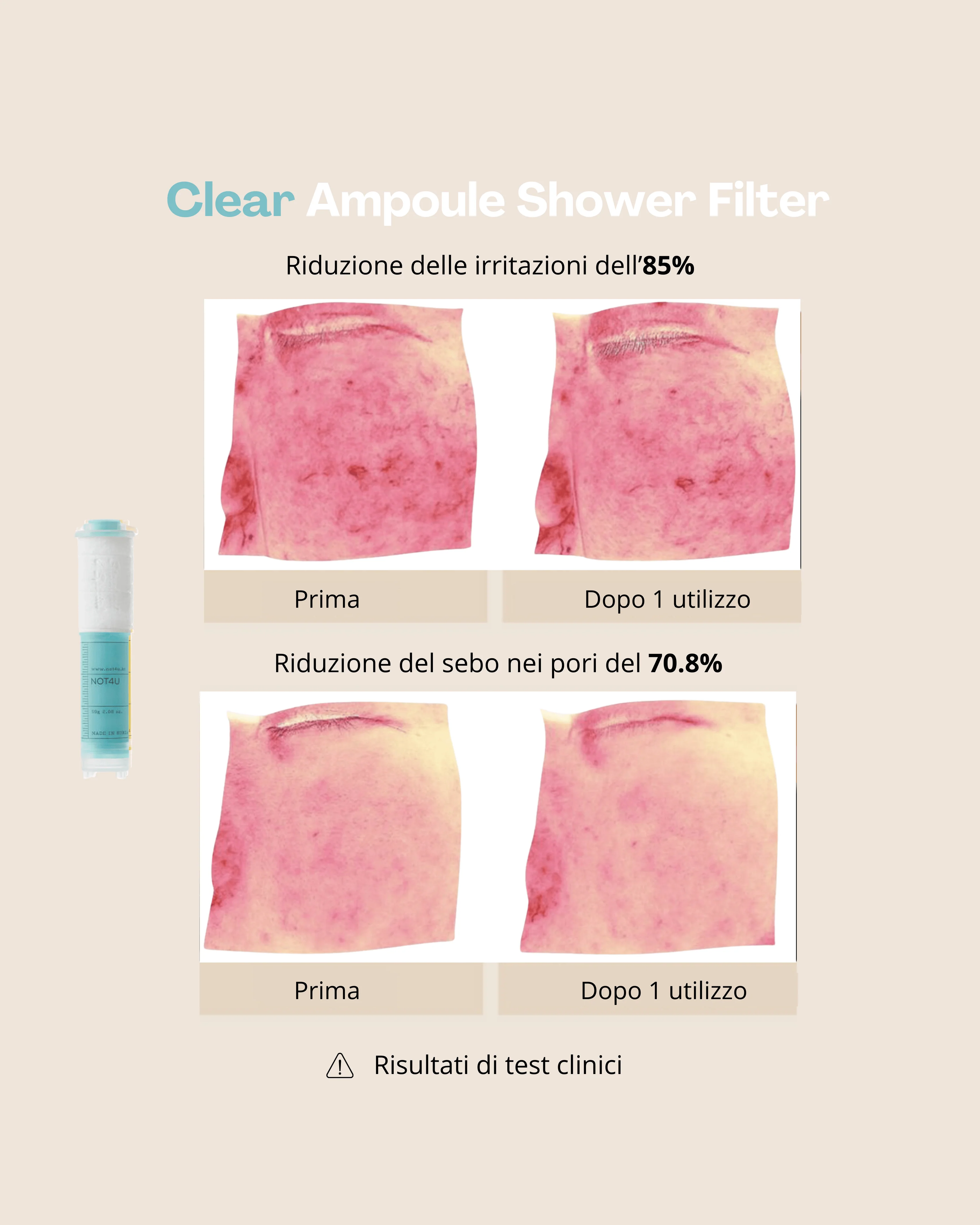 NOT4U Clear Ampoule Shower Filter - Image 4