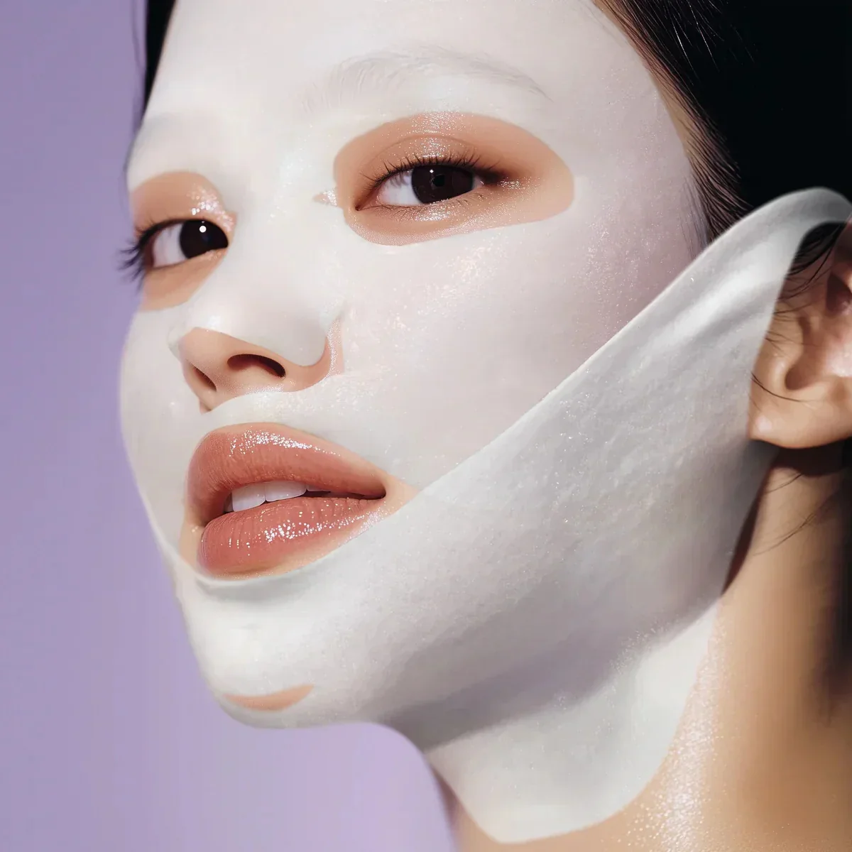 Numbuzin No. 9 NAD Bio Full Face Pack Sheet, 4 pezzi + Fascia liftante - Image 2