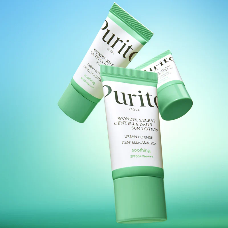 PURITO Wonder Releaf Centella Daily Sun Lotion SPF50+ PA++++, 60ml - Image 3