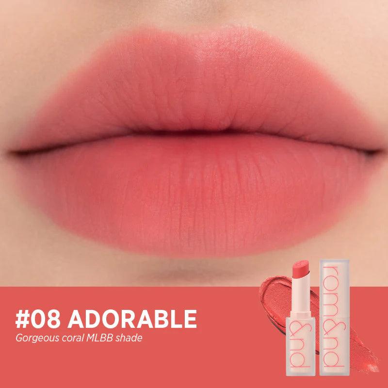 ROM&ND Zero Matte Lipstick, 3g, 3 colori - Image 5