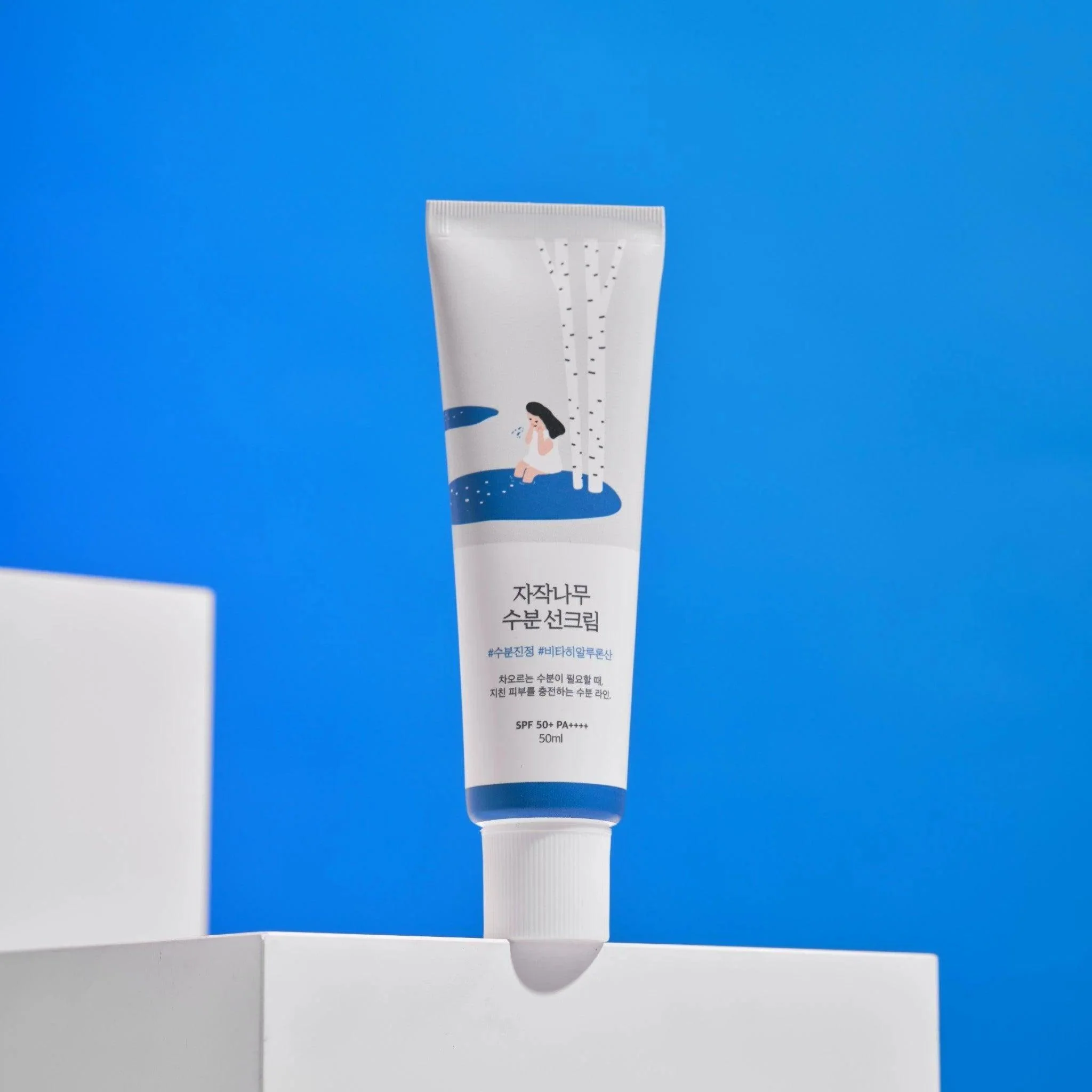 ROUND LAB Birch Moisturizing Sunscreen SPF 50+, PA++++, 50ml - Image 3