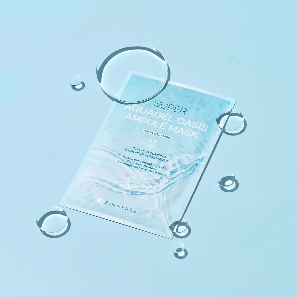 S.NATURE Super Aquagel Oasis Ampule Mask - Image 3