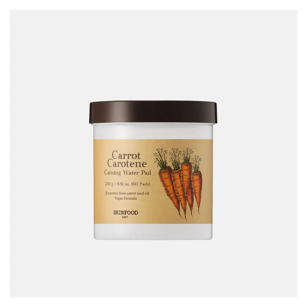 SKINFOOD Carrot Carotene Calming Water Pad, 250g