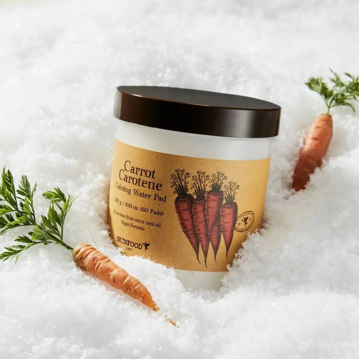 SKINFOOD Carrot Carotene Calming Water Pad, 250g - Image 3