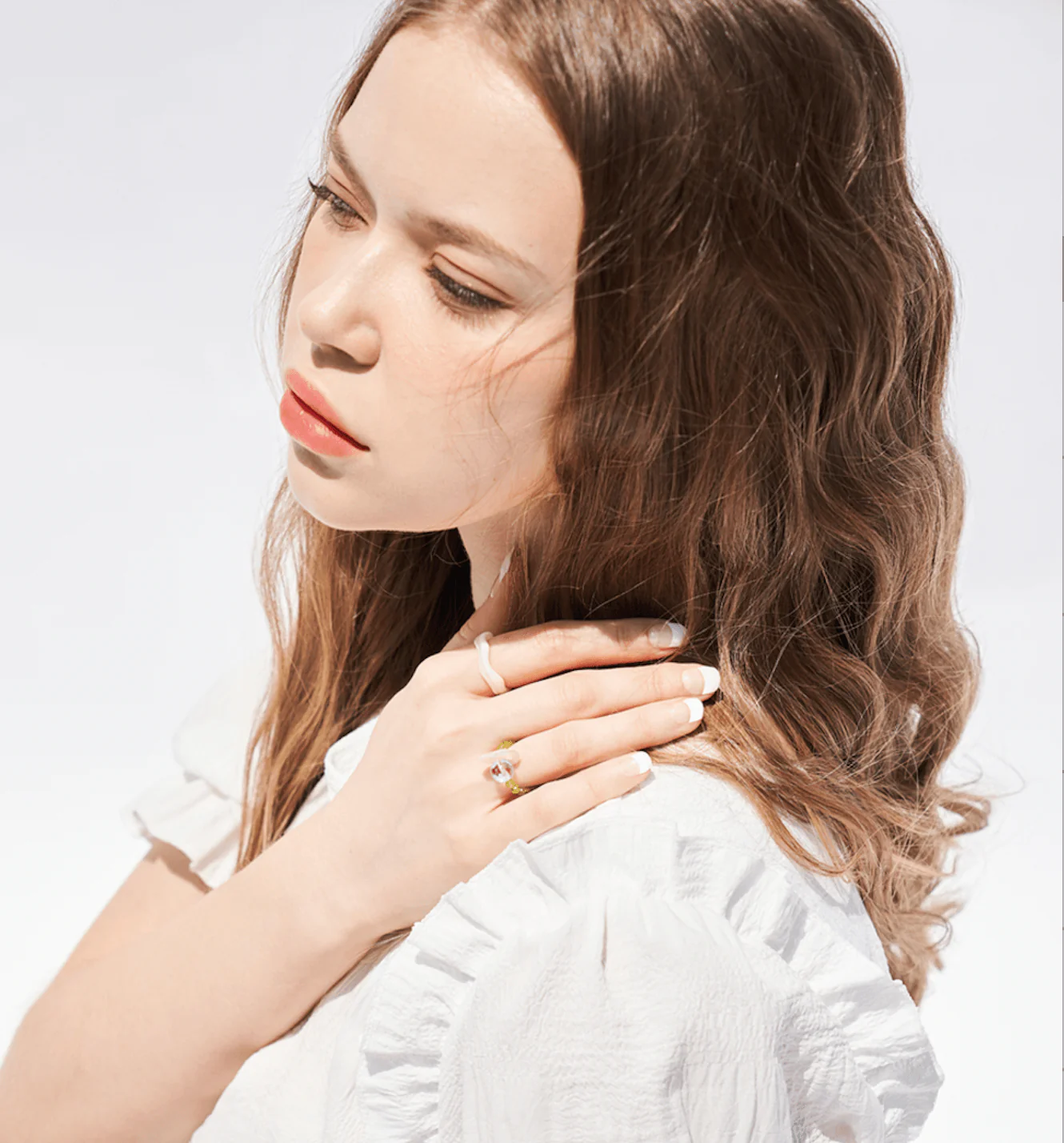Unghie in Gel Adesive - WHITE DEEP FRENCH - Image 5