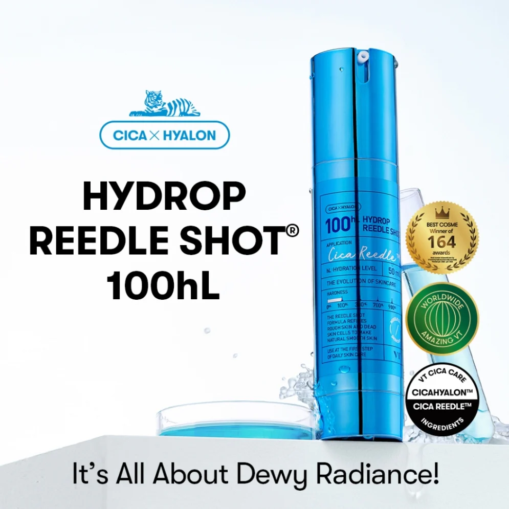 VT COSMETICS Hydrop Reedle Shot 100hL, 50ml - Image 3