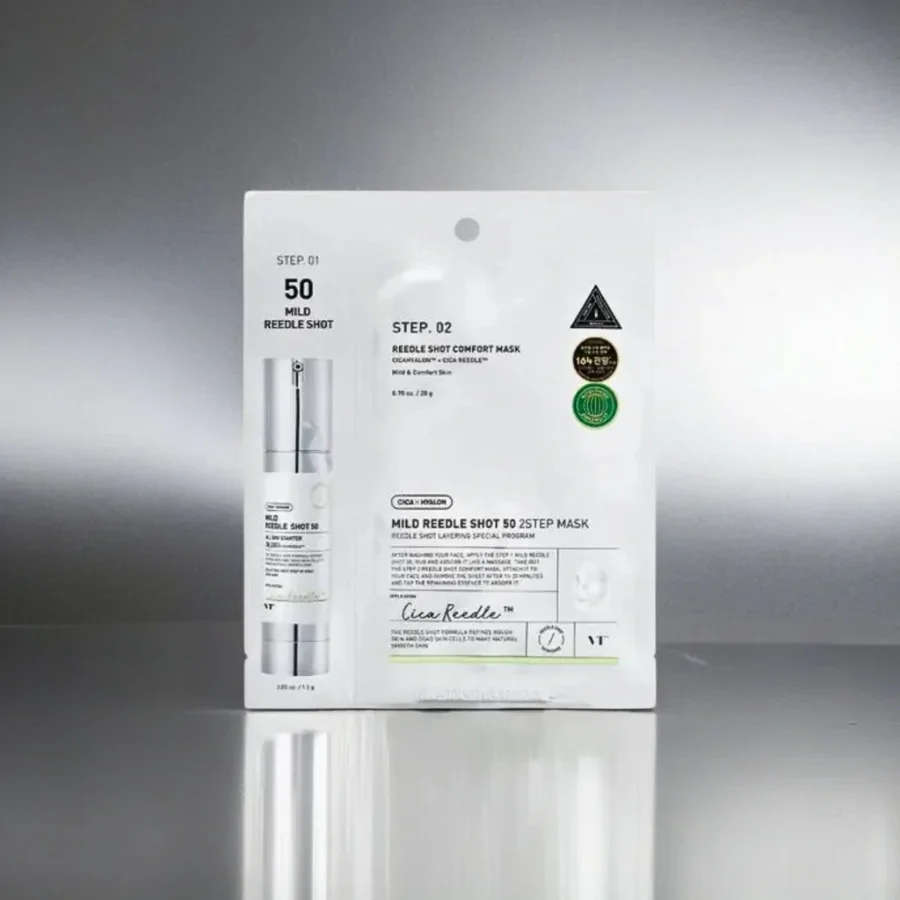 VT COSMETICS Mild Reedle Shot 50 2-Step Mask - Image 2